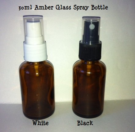 アンバーガラス遮光瓶スプレー 30ｍｌ - アロマテラピーと天然手作り