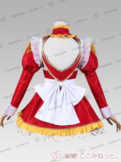 FGO ネロ メイド衣装 コスプレ衣装 uwowo製 XLサイズ ウィッグ付