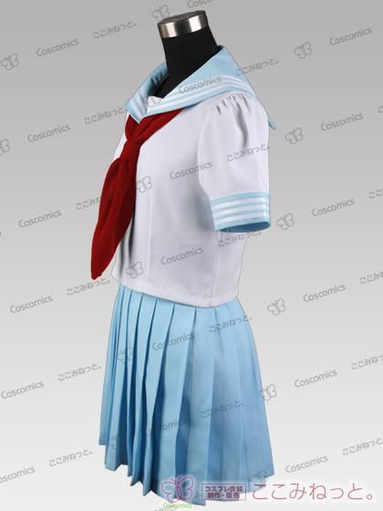 132×132×132色 半袖セーラー服（混紡スカーフ)｜ここみねっと
