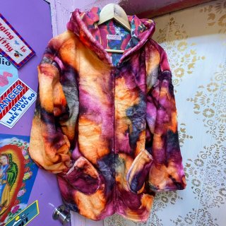 <img class='new_mark_img1' src='https://img.shop-pro.jp/img/new/icons50.gif' style='border:none;display:inline;margin:0px;padding:0px;width:auto;' />Tie Dye Faux Fur Hood JKT