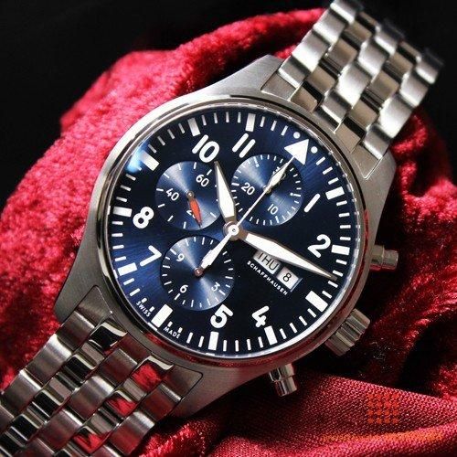 IWC パイロットウォッチクロノ プティプランス IW377717