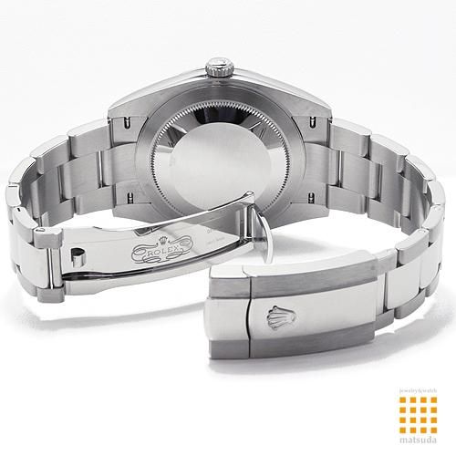 ロレックス 126334G デイトジャスト 41 ブライトブラック 10Pダイヤ