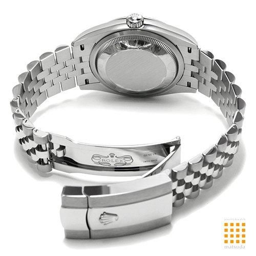 ロレックス 126234 デイトジャスト 36 ブライトブラック ジュビリーブレス