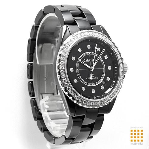 稼働品　J12モデル　ダイヤ12P 38mm シャネル J12 38mm H6526 ベゼルダイヤ・12Pダイヤ 2021年発表モデル