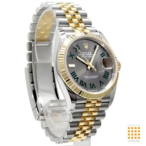 新品 デイトジャスト スレートローマ オマージュ ウォッチ NH35 海外でも高い人気！スレートローマダイヤル！ | ロレックス専門