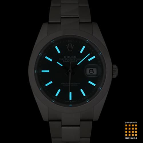 ロレックス 126300 デイトジャスト 41 ミントグリーン オイスター