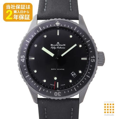 ブランパン Blancpain 5000 0130 B52A ブラック メンズ 腕時計