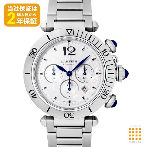 クロノグラフ カルティエ パシャの腕時計 比較 2023年人気売れ筋