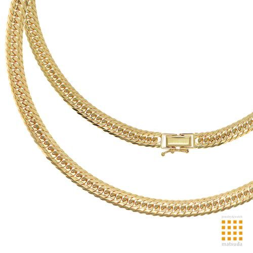 喜平 トリプル 12面 ネックレス K18 55cm 55.87g