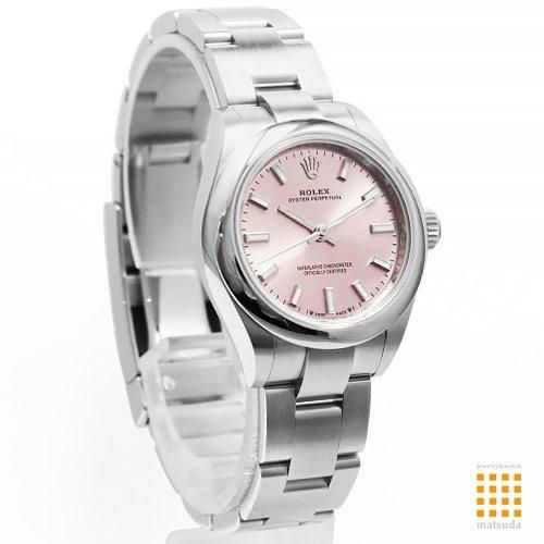ロレックス 276200 オイスターパーペチュアル 28 ピンク オイスター