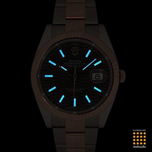 ロレックス 126331 デイトジャスト 41 スレート フルーテッド