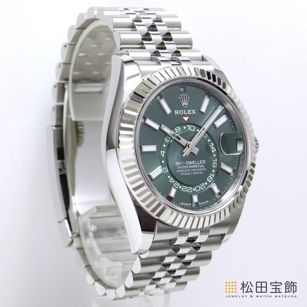 【中古品】ロレックス　スカイドゥエラー　３３６９３４　オイスターブレス ロレックス スカイドゥエラー 336934 中古美品【プレミア