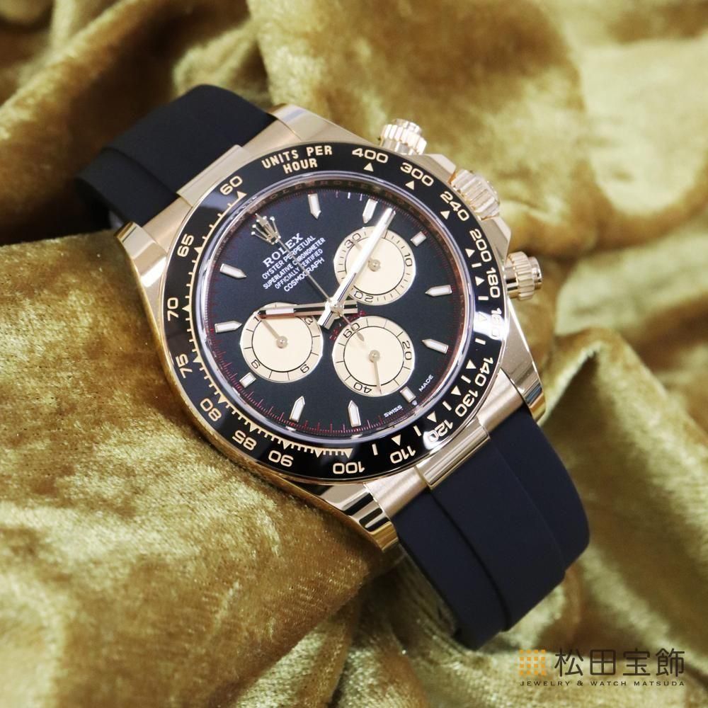 ブランデー ロレックス 126518LN デイトナ ブラック×シャンパンカラー 2023年発表