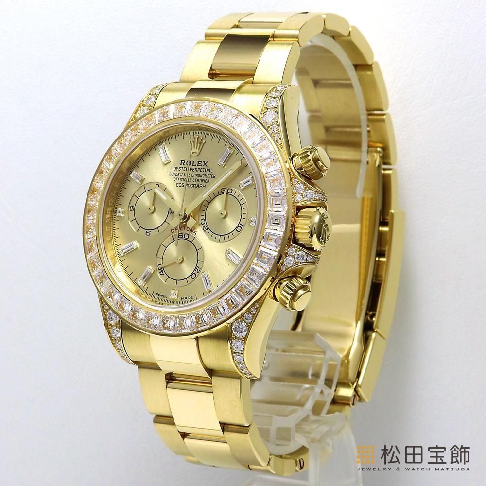 大山堂出品 ロレックス 126598TBR デイトナ ゴールデン 11Pダイヤ 2024年