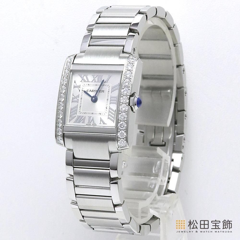 カルティエ タンク フランセーズ ウォッチ スモールモデル W4TA0029