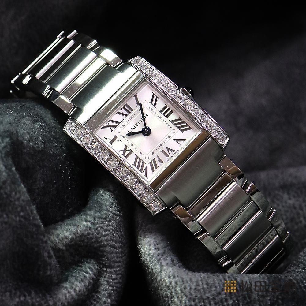 カルティエ タンク フランセーズ ウォッチ スモールモデル W4TA0029