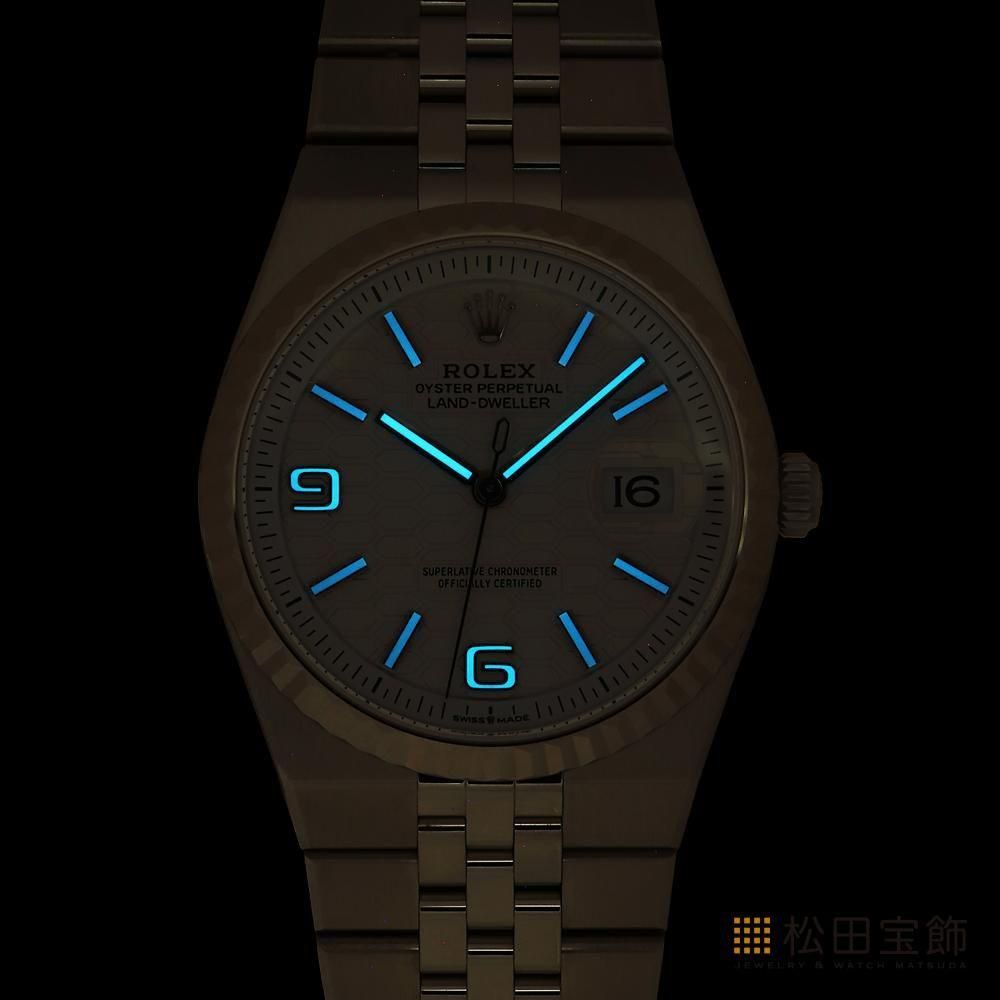 クラブ SKA164 ロレックス 127234 ランドドゥエラー 36 インテンスホワイト