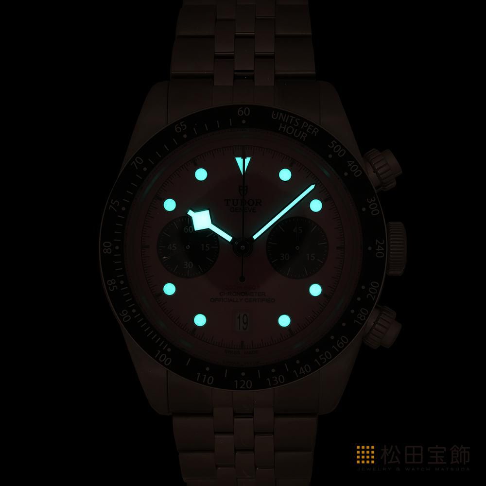 チューダー ブラックベイ クロノグラフ 79360N-0019 ピンク