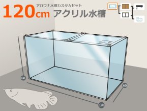 選べるアロワナ水槽セット120cm｜東京アクアガーデン