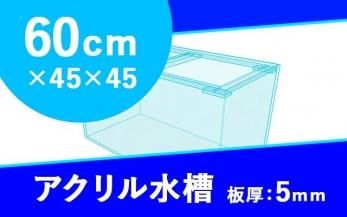 アクリル水槽　W600×D300×H360mm（規格サイズ） - オーダーメイド水槽は東京アクアガーデンオンラインショップ