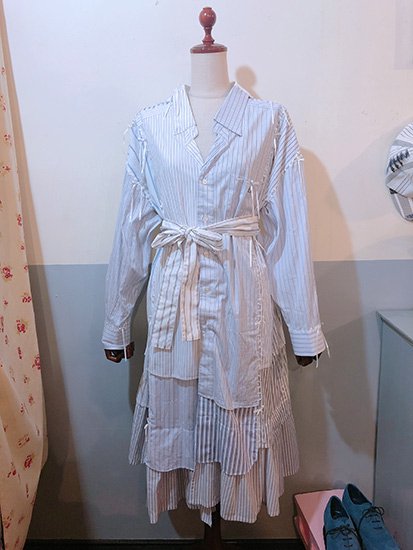 keisuke kanda リボン縫いの羽織りワンピース | eclipseseal.com