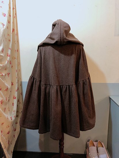 DECO depuis 1985 2way poncho brown - monster in my daydream