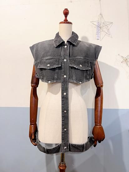 HOUGA（ホウガ）の「【HOUGA/ホウガ】jean jacket（デニム