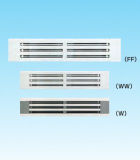 オーケー器材(DAIKIN ダイキン) K-DLD11BFF ラインスリットダブル吹出