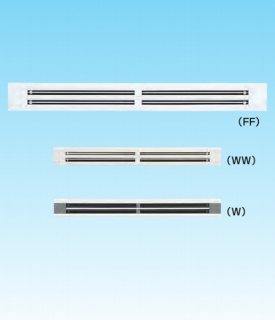 オーケー器材(DAIKIN ダイキン) K-DLD11BFF ラインスリットダブル吹出