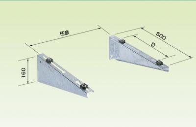 K-KTZ7G　壁面置台プラケットタイプ（溶融亜鉛メッキ仕上げ） - 空調のことならエアコン部材・空調部材の空調.comエアコンボーイ