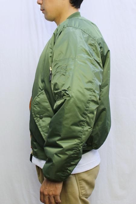 送料無料★FOX OUTDOOR PRODUCTS (SALE 40% OFF) / MA-1 FLIGHT JACKET (MILITARY  GREEN) - REDWOOD by UNION SQUARE CORP. Estabrished 1979