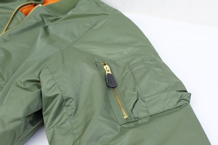 送料無料★FOX OUTDOOR PRODUCTS (SALE 40% OFF) / MA-1 FLIGHT JACKET (MILITARY  GREEN) - REDWOOD by UNION SQUARE CORP. Estabrished 1979