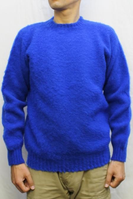 送料無料★Peter Blance ピーター バランス / SHAGGY CREWNECK PULLOVER シャギードッグ セーター (Royal  Blue) - REDWOOD by UNION SQUARE CORP. Estabrished 1979