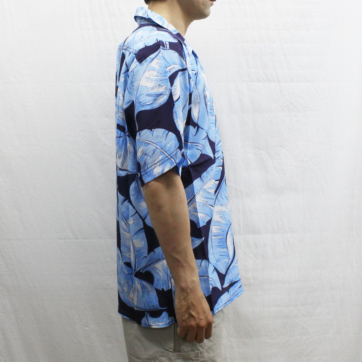 送料無料 Avanti アヴァンティ Vintage-style Silk Aloha Shirt シルク アロハシャツ