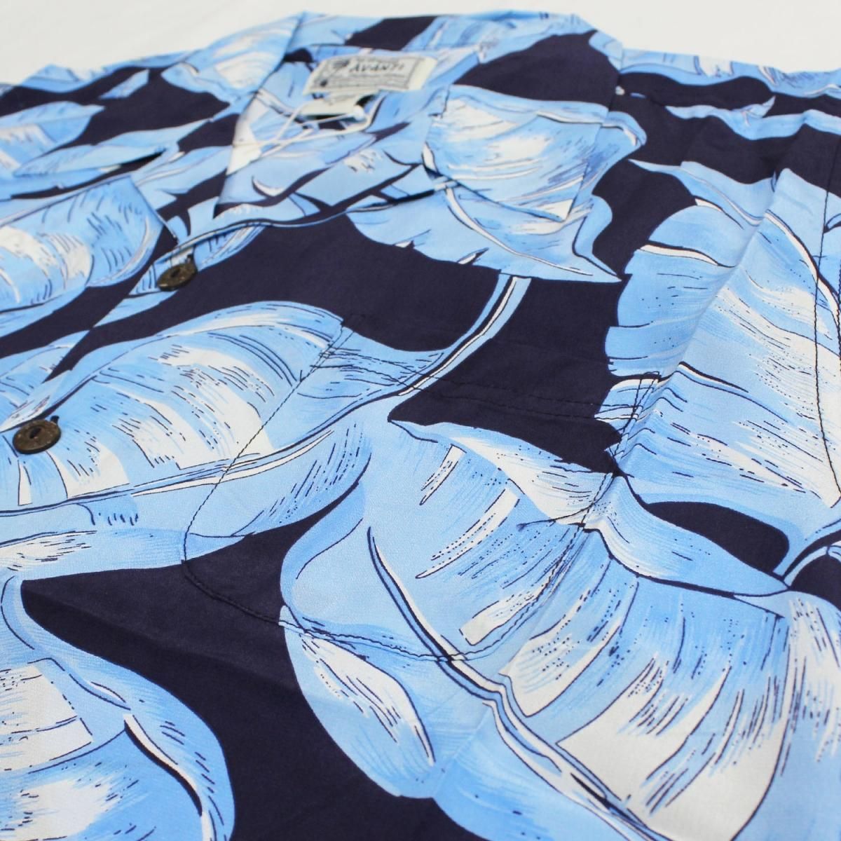 送料無料 Avanti アヴァンティ Vintage-style Silk Aloha Shirt