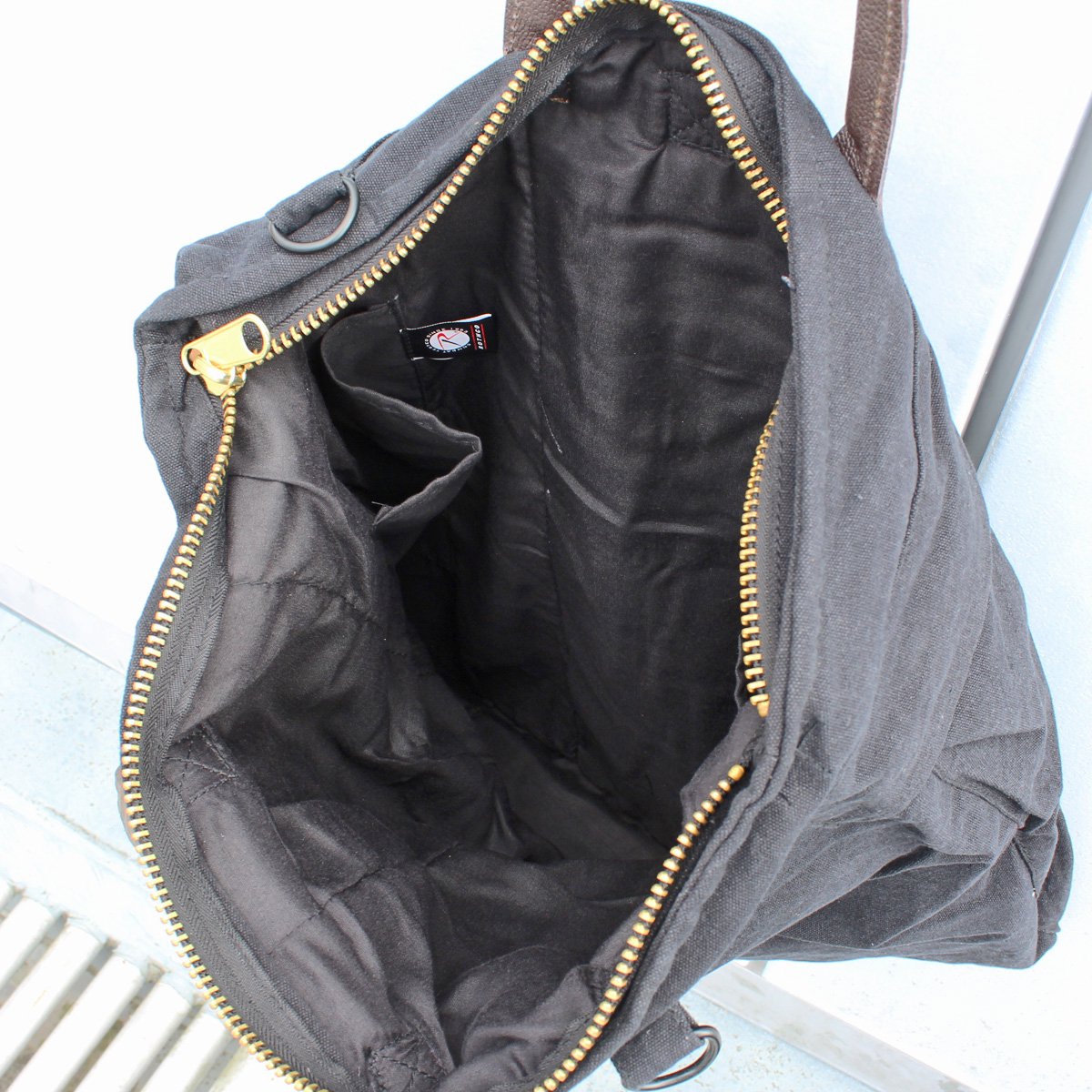 送料無料 ROTHCO ロスコ Vintage Canvas Helmet Bag Dual Leather