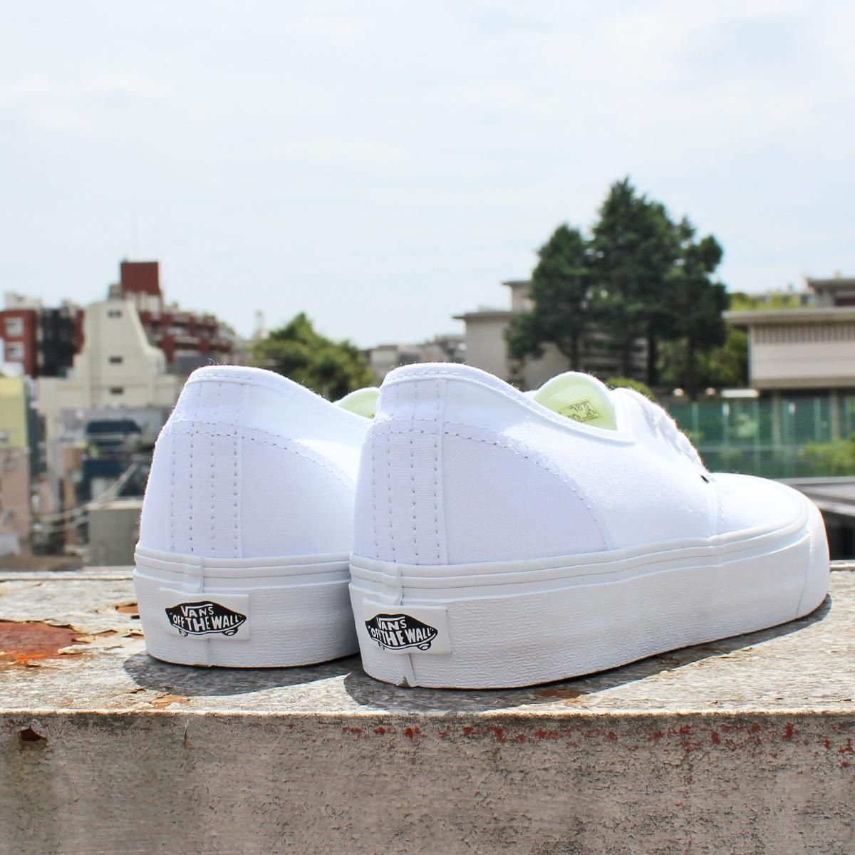 Authentic pro shop white vans