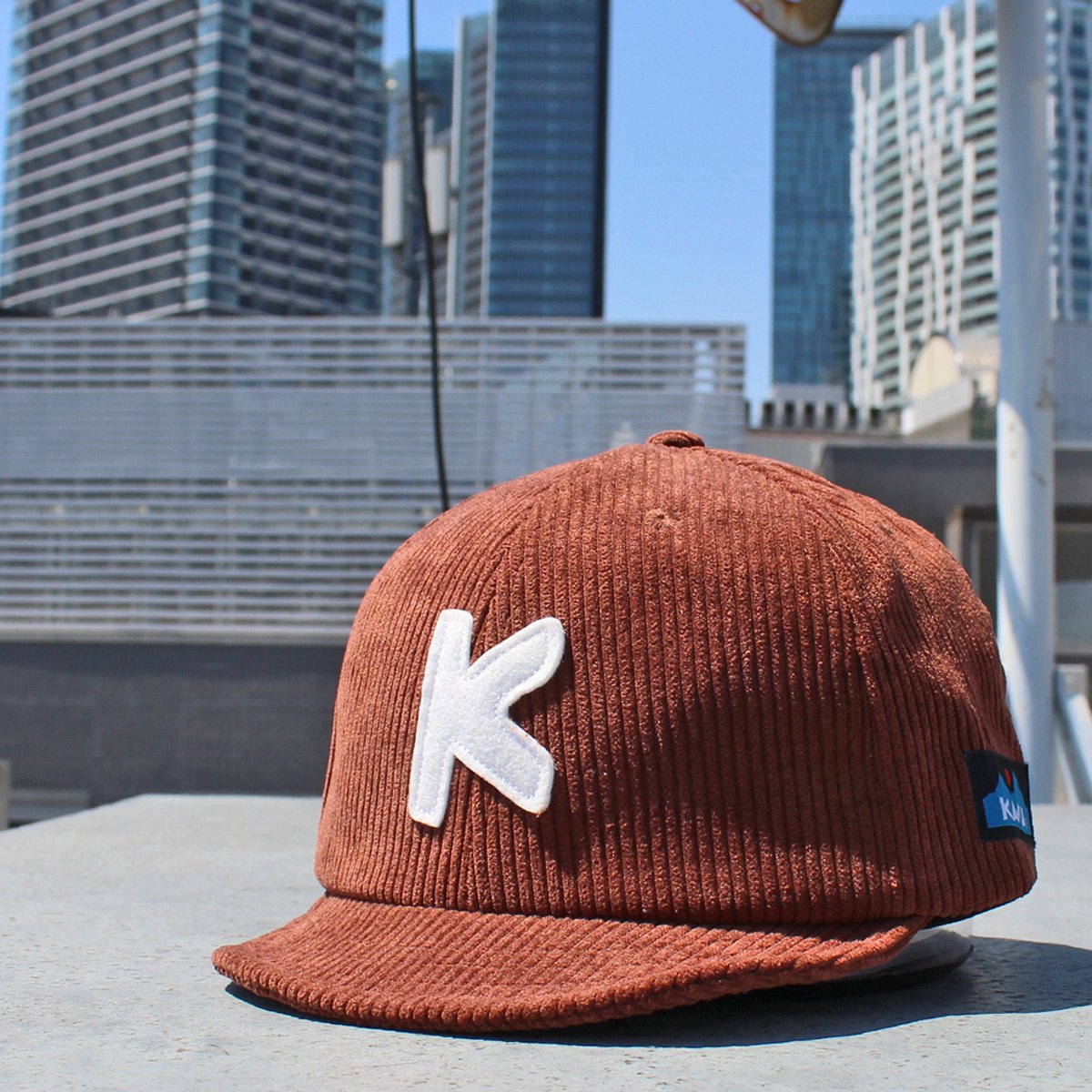 KAVU カブー K Cap 太畝コーデュロイ ベースボール キャップ Cord BaseBall Cap SHORT BRIM