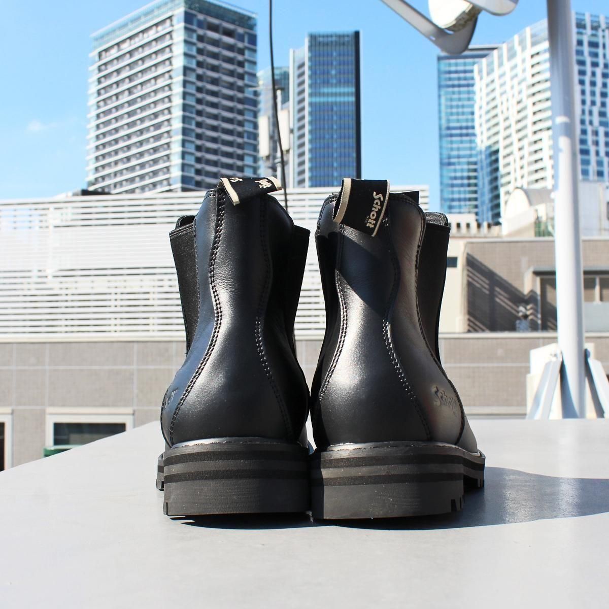 送料無料 Schott ショット S24101 WP CHELSEA BOOTS チェルシーブーツ