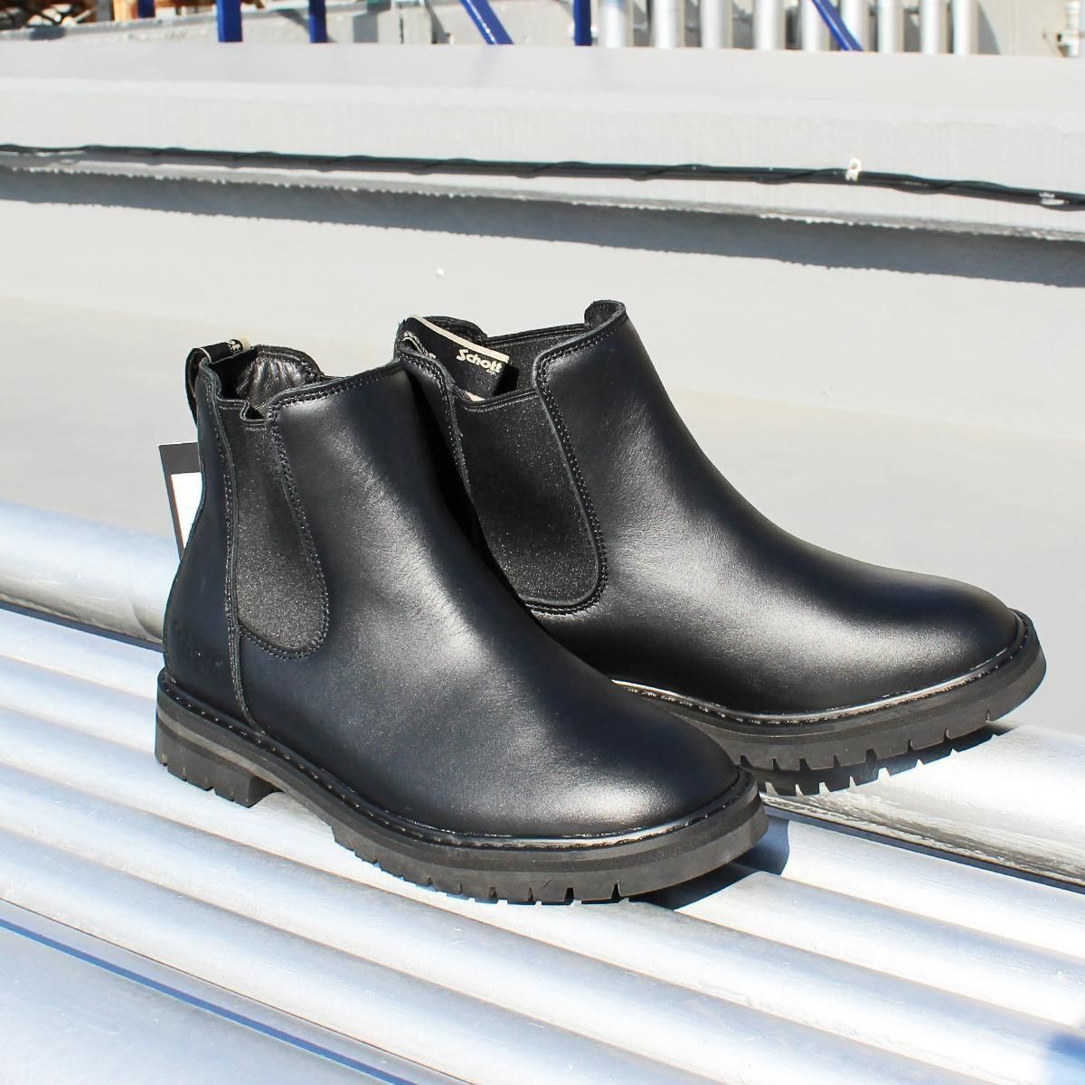 SCHOTTショットチェルシー サイドゴアブーツUS9/27cm S24101 送料無料 Schott ショット S24101 WP CHELSEA BOOTS チェルシーブーツ
