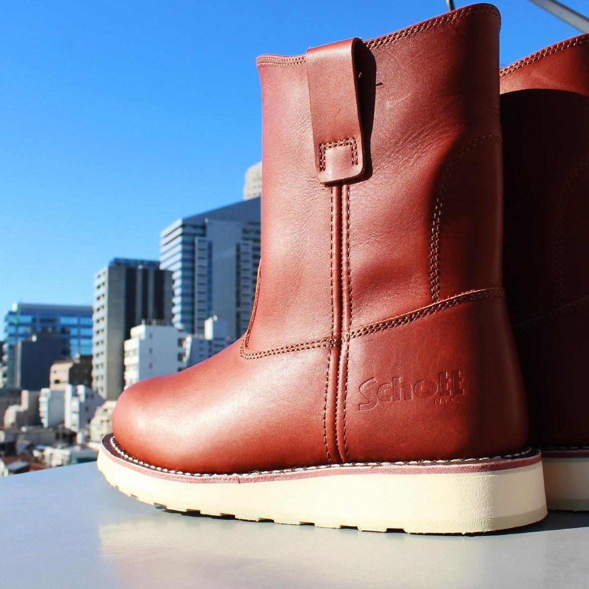 送料無料 Schott ショット S24100 WELLINGTON BOOTS ウェリントン