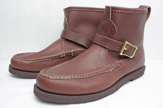 美品Russell Moccasinラッセルモカシン23.5ノックアバウトブーツ235センチ