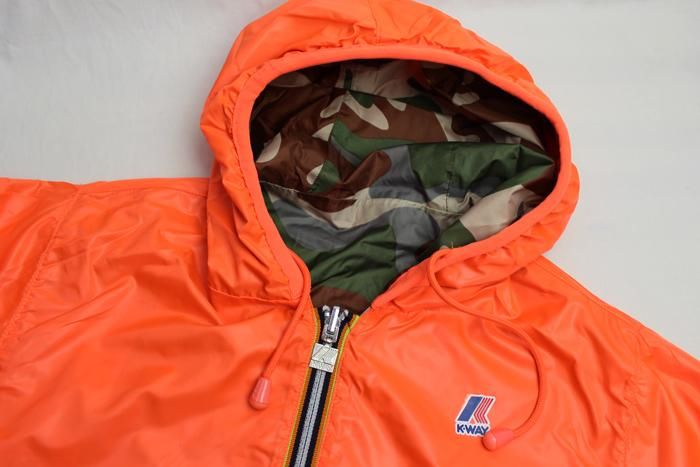 ☆K-WAY / JACQUES PLUS DOUBLE GRAPHIC Mens (Camo / Flame