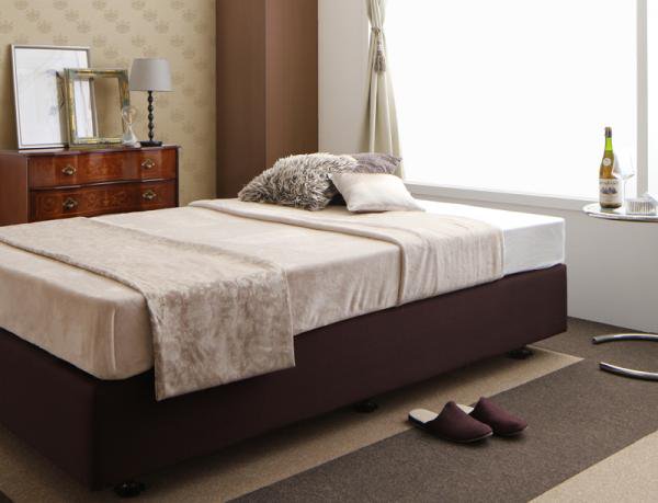 ホテル仕様デザインダブルクッションベッド ベッドフレーム セミシングルベッド シングルベッド セミダブルベッド