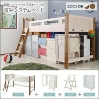 組立設置】3段可動デスク&コンセント宮棚・ロフトベッド 組立設置】3段可動デスク&コンセント宮棚・ロフトベッド