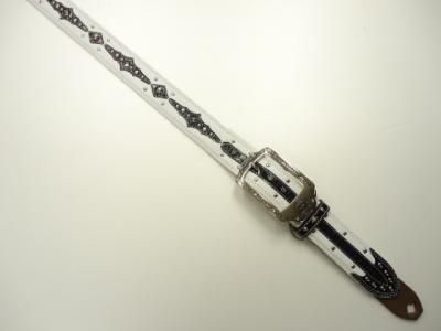 PGロゴ付きホワイトベルト 94cm 1200W-7981-BtlGrey-0-