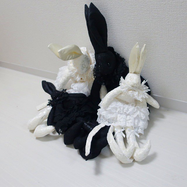 再入荷】うさぎショルダー,ホワイト,うさぎレースバッグ,Rabbit,Bunny