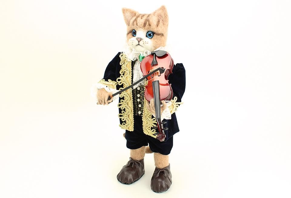 綿アート猫 男の子 ピアノ発表会プレゼント通販のお店 Ballerinart バレリーナート 綿アート猫 男の子 ピアノ発表会プレゼント通販のお店 Ballerinart バレリーナート