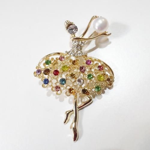 René・:*バレリーナブローチ ・:*