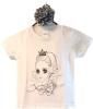 <img class='new_mark_img1' src='https://img.shop-pro.jp/img/new/icons25.gif' style='border:none;display:inline;margin:0px;padding:0px;width:auto;' />バレエTシャツ 美少女タカコホワイトJバレリーナイラスト,バレエトップス,バレエtシャツ,ウォームアップウエア,バレエ用品